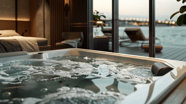 Détente ultime : chambre avec jacuzzi privatif lyon